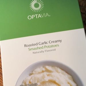 Optavia Roasted Garlic Creamy Smashed Potato